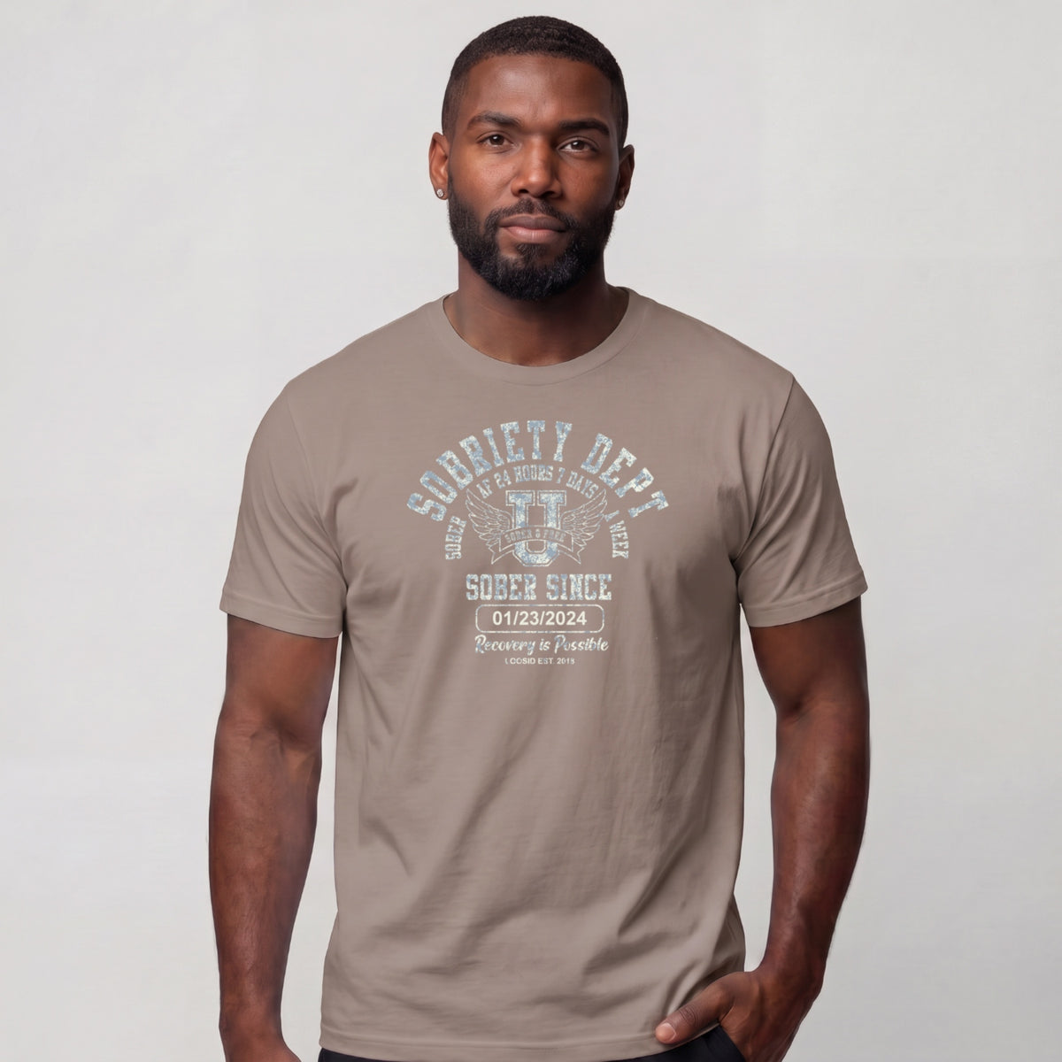 Sober T Shirt | Men's Sobriety Dept