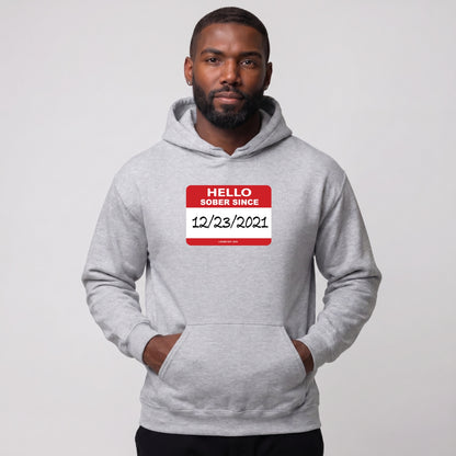Recover Hoodie | Men's Hello Sober Since