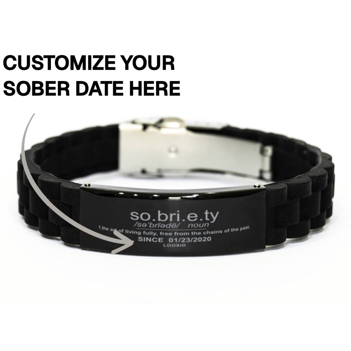 Sober Jewelry | Sobriety Definition Bracelet