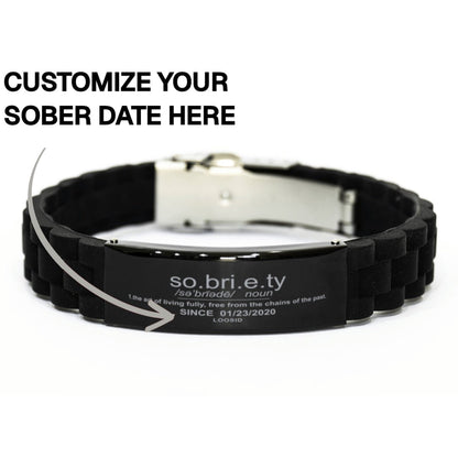 Sober Jewelry | Sobriety Definition Bracelet