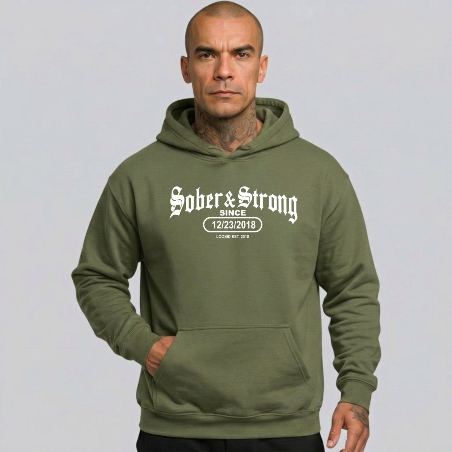 Recovery Hoodie | Unisex Sober & Strong