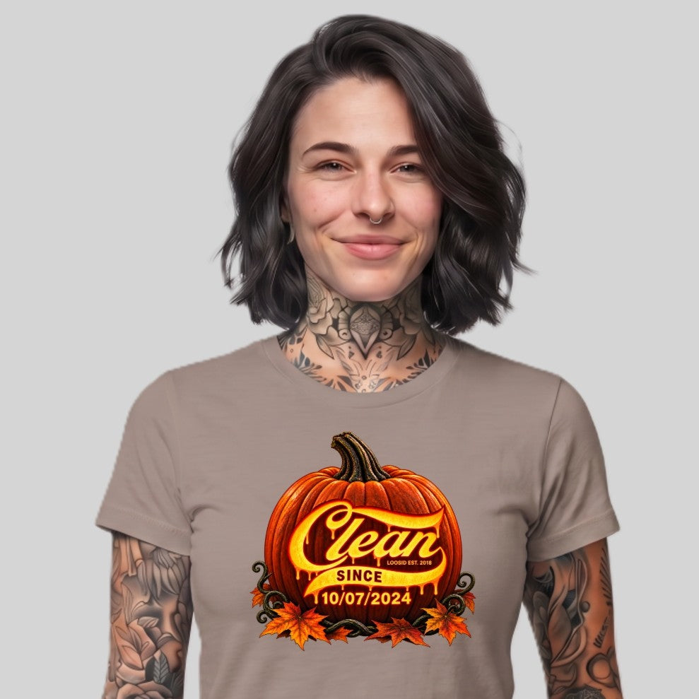 Clean T Shirt | Women's Clean Since Pumpkin