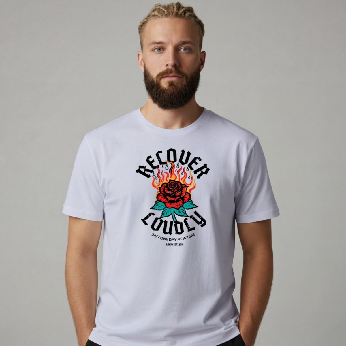 Sober T Shirt | Men's Recover Loudly