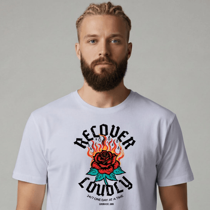 Sober T Shirt | Men's Recover Loudly