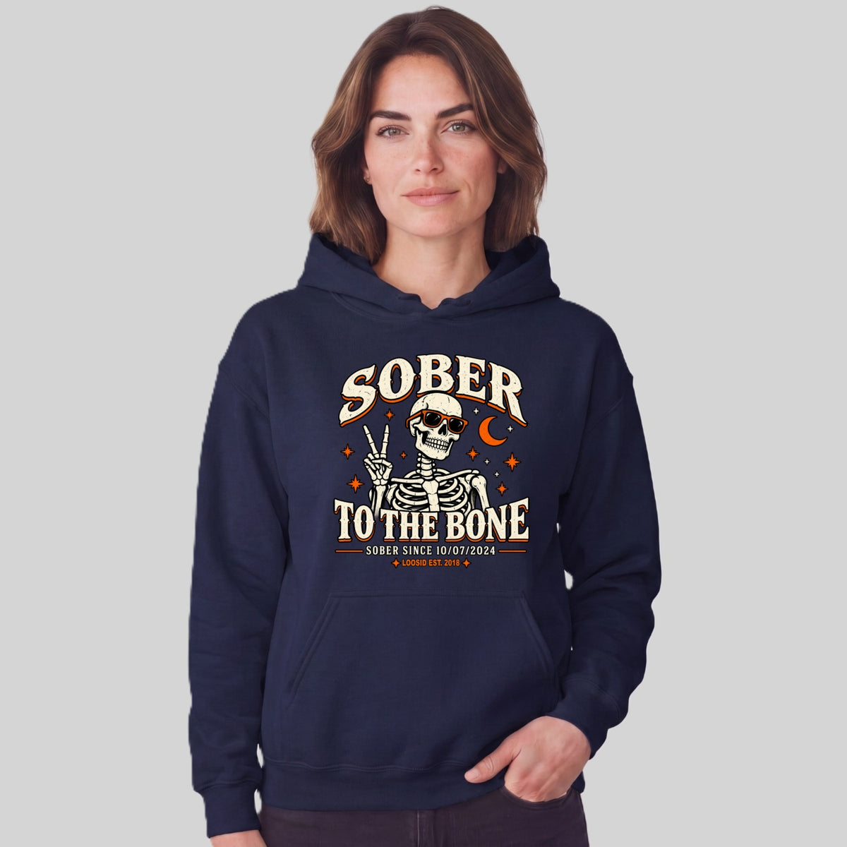 Recovery Hoodie | Women's Sober To The Bone