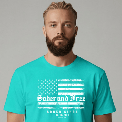 Sober T Shirt | Men's Sober and Free