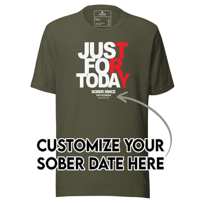 Sober T Shirt | Men's Just For Today