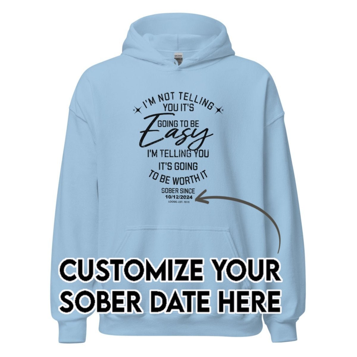Recovery Hoodie | Unisex I'm Not Telling