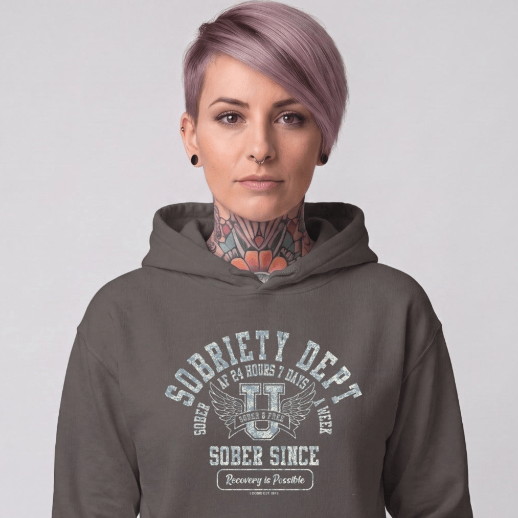Recovery Hoodie | Women's Sobriety Dept 24/7