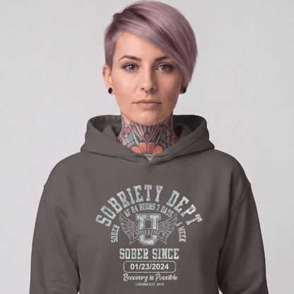 Recovery Hoodie | Women's Sobriety Dept 24/7