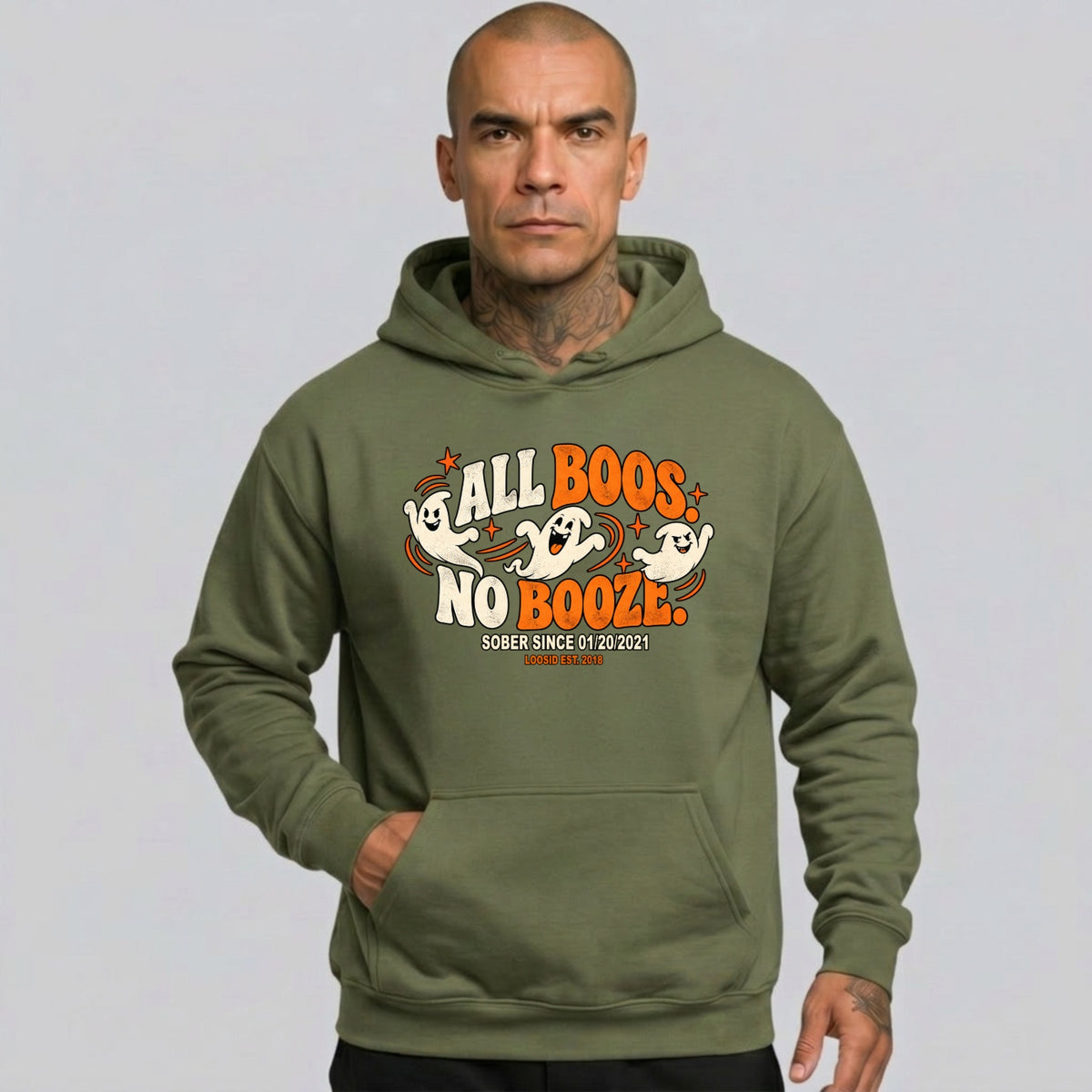 Recovery Hoodie | Men's All Boos No Booze