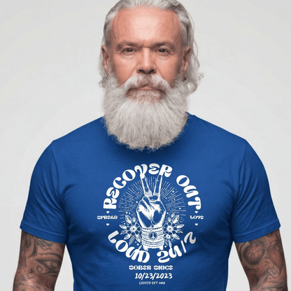 Sober T Shirt | Men's Recover Out Loud