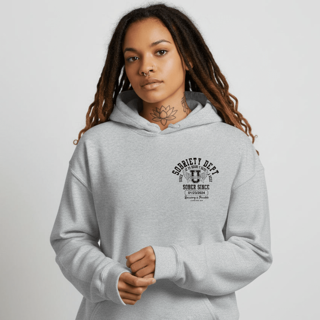 inspirational recovery hoodie clothing