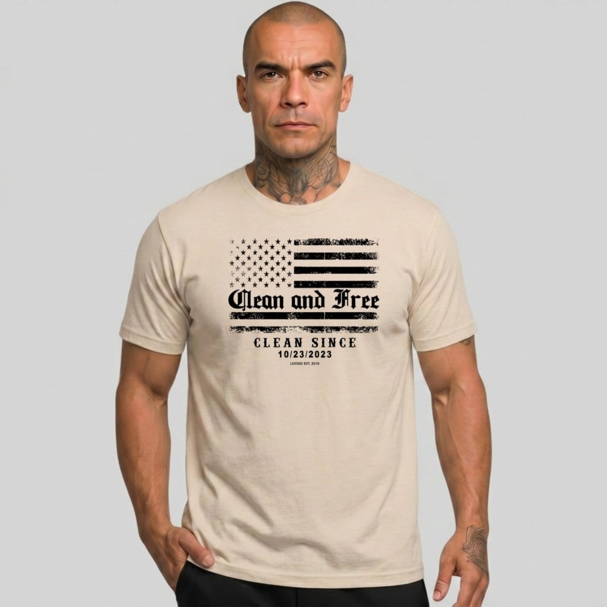 Clean T Shirt | Men's Clean and Free