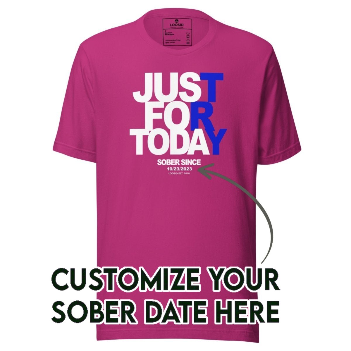 Sober T Shirt | Women's Just For Today