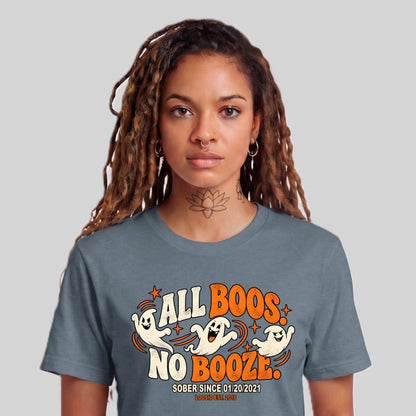 Sober T Shirt | Women's All Boos No Booze