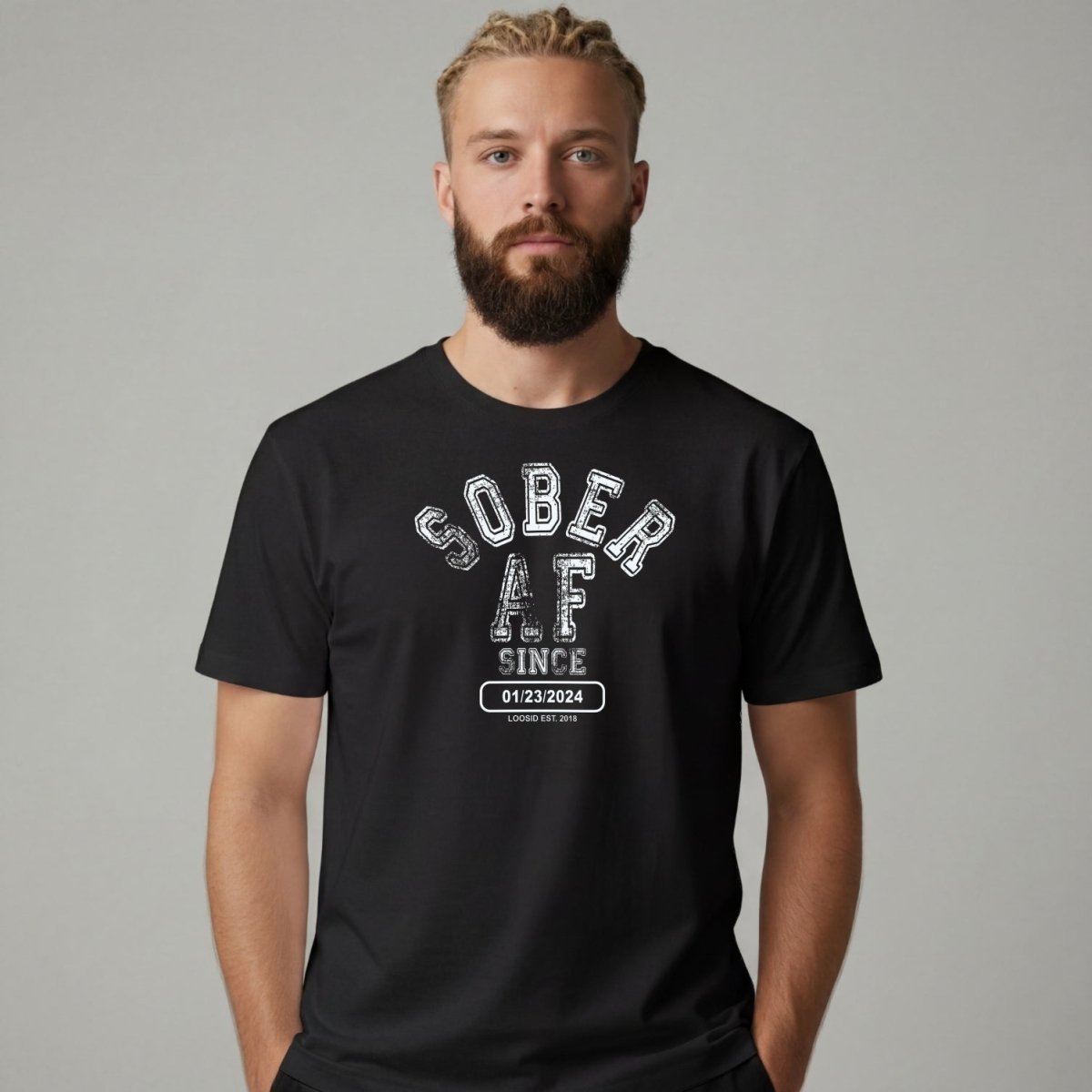 Sober T Shirt | Men's Sober AF Tee