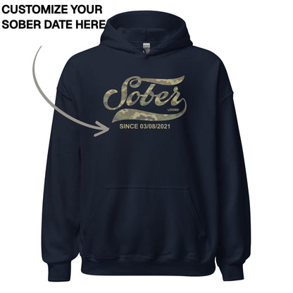 Recovery Hoodie | Men's Sober Since Camo