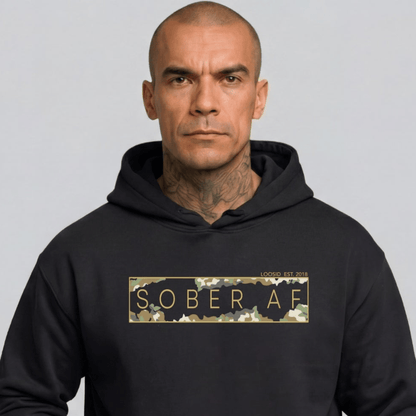 Recovery Hoodie | Men's Sober AF Camo