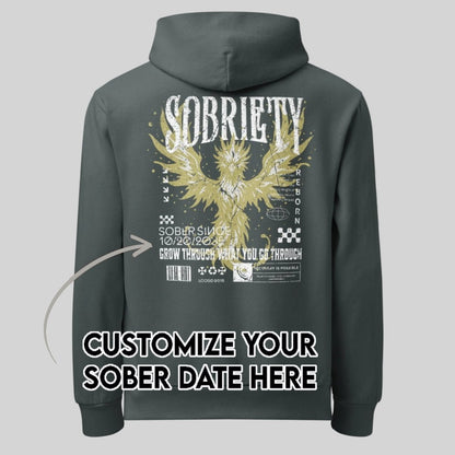 Recovery Hoodie | Women's Phoenix Reborn Recovery Front & Back Print