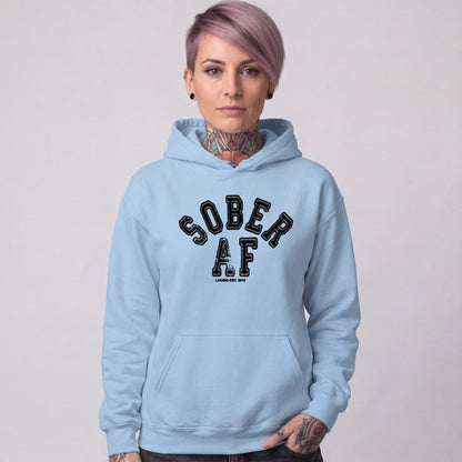 Recovery Hoodie | Women's Sober AF Collegiate