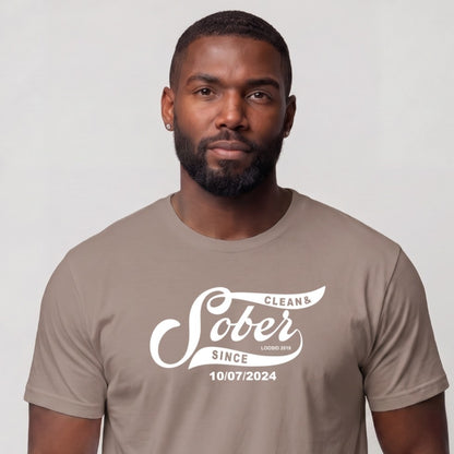 Sober T Shirt | Men's Sober Since