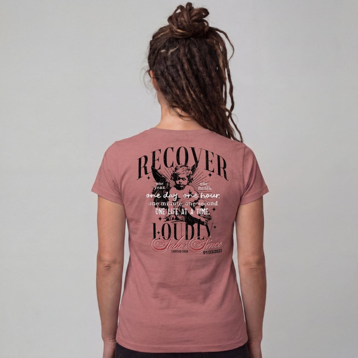 Recovery T Shirt | Women's Recover Loudly Limited-Edition