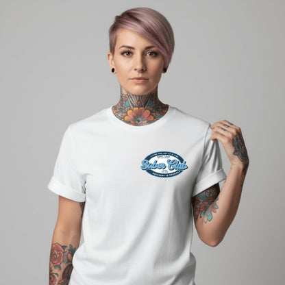 Sober Club Sober T Shirt back view (view 7)