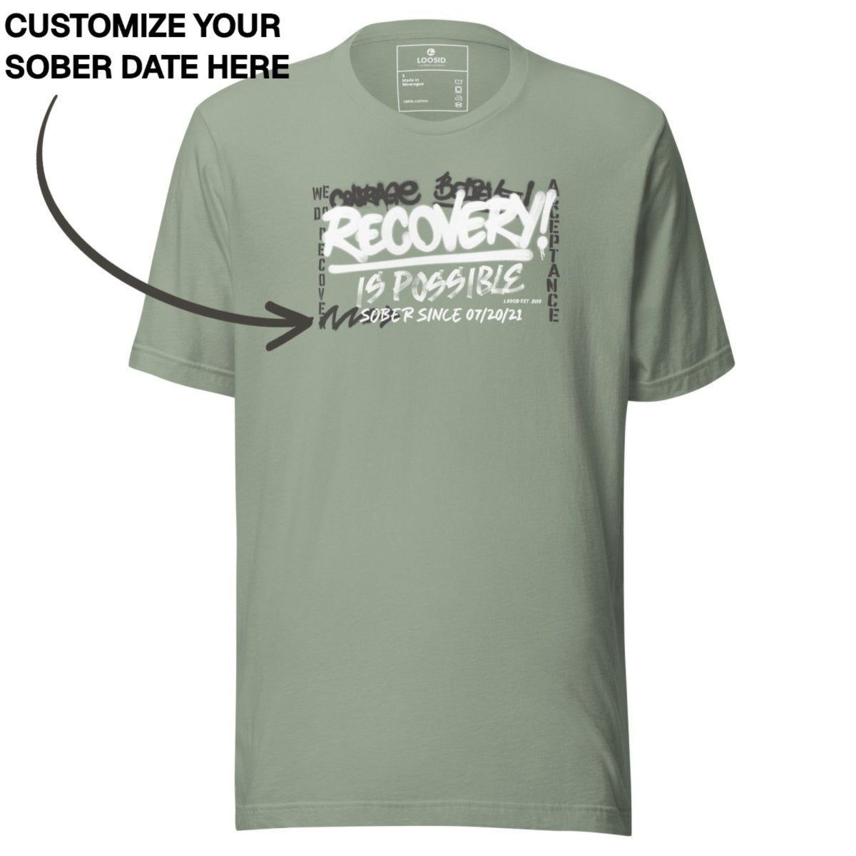 Sober T Shirt | Women's Recovery Is Possible