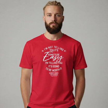 Sober T Shirt | Men's I'm Not Telling