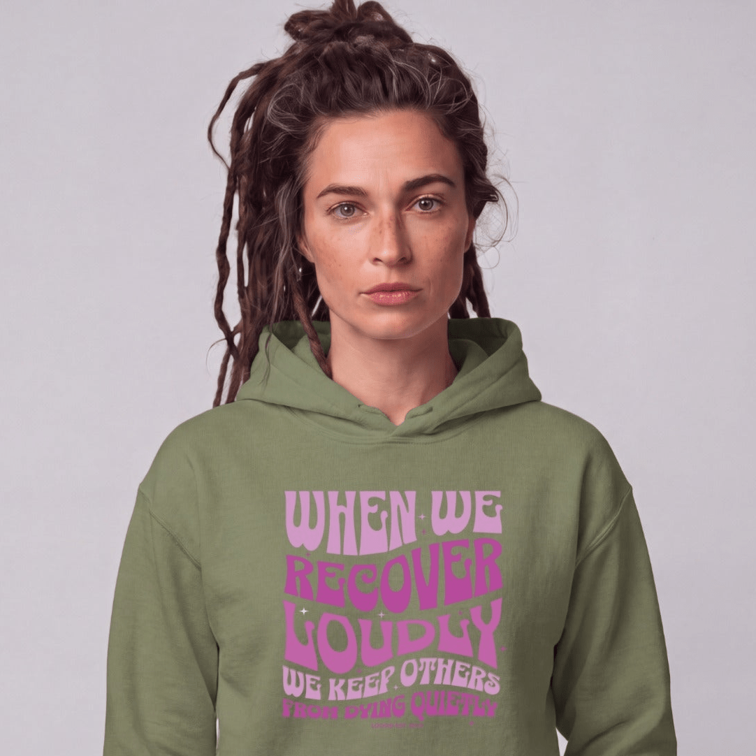 Recovery Hoodie | Women's When We Recover Loudly