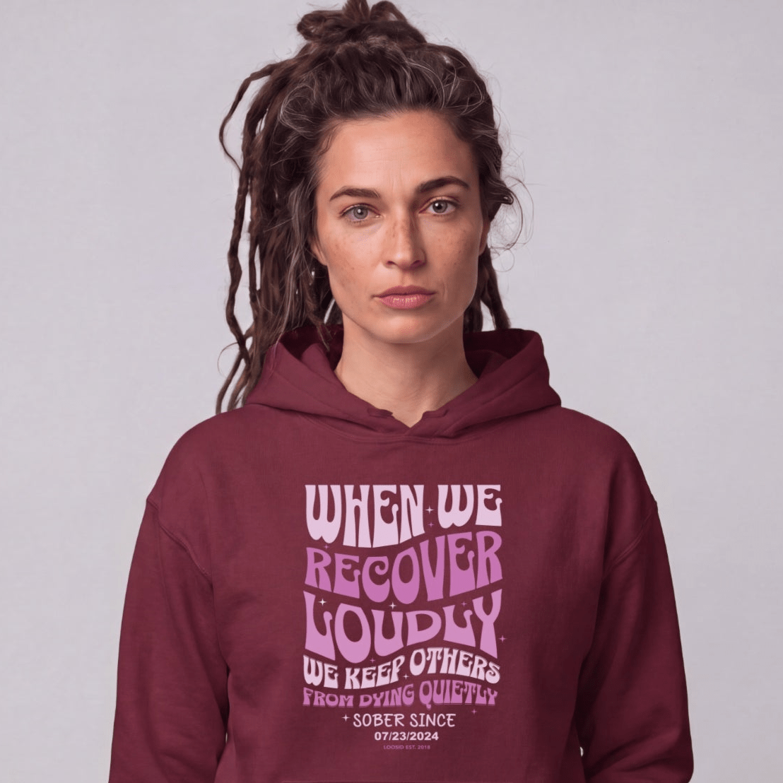 Recovery Hoodie | Women's When We Recover Loudly