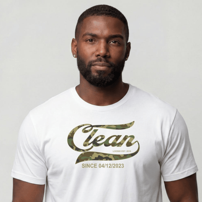 Clean T Shirt | Men's Clean Since Camo