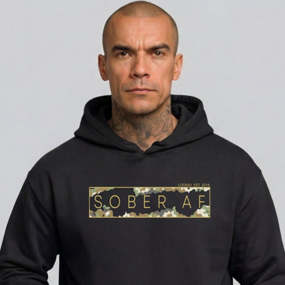Recovery Hoodie | Men's Sober AF Camo