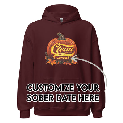 Recovery Hoodie | Women's Clean Since Pumpkin