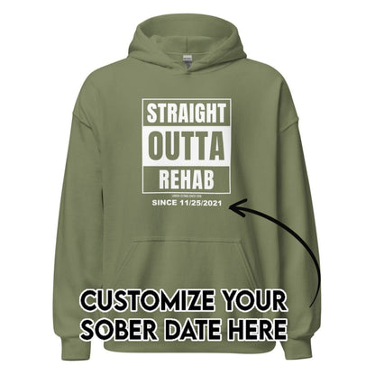 Recovery Hoodie | Men's Straight Outta Rehab