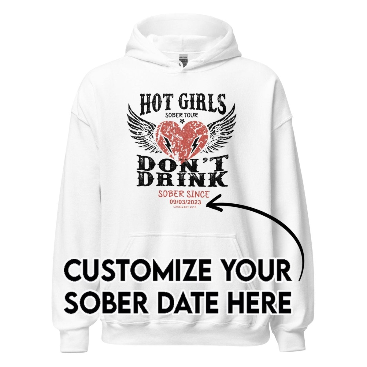 Recovery Hoodie | Women's Hot Girls Don't Drink