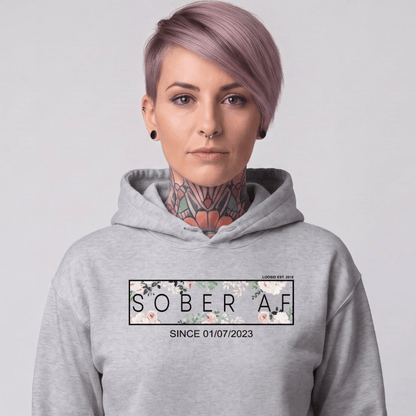 Recovery Hoodie | Women's Sober AF Flower