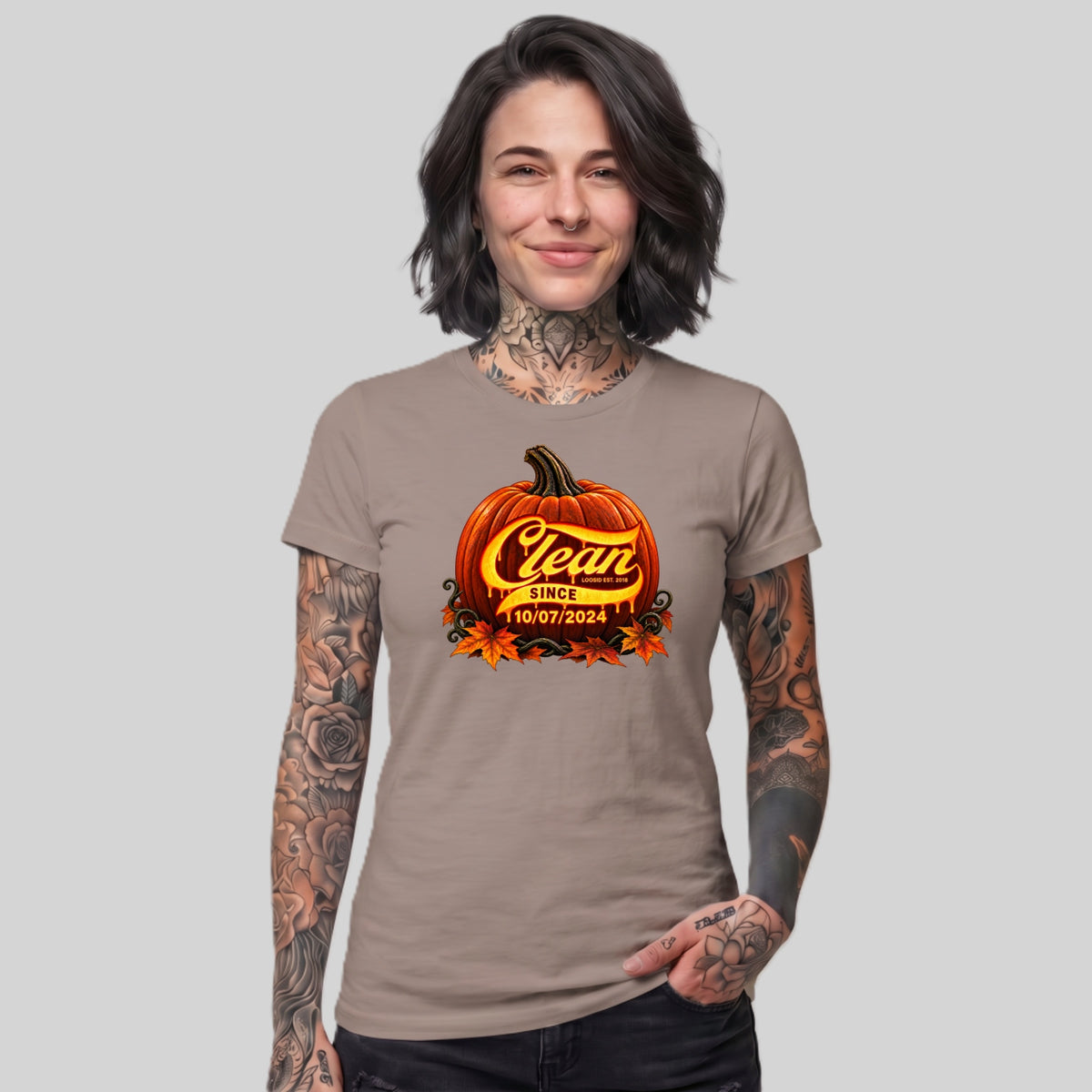 Clean T Shirt | Women's Clean Since Pumpkin