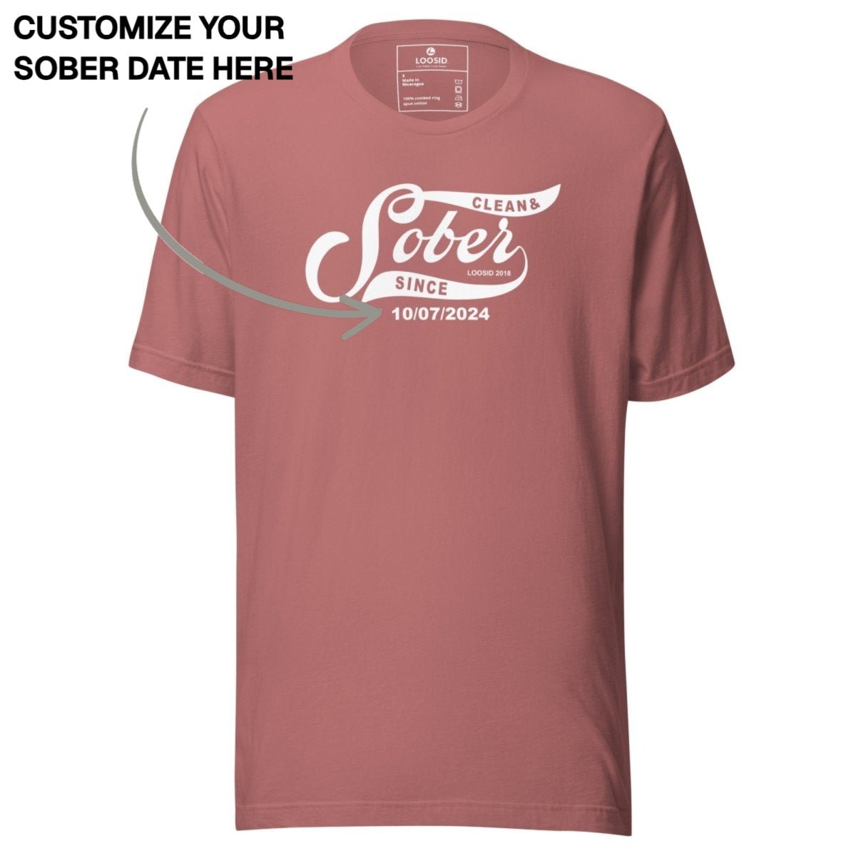 Sober T Shirt | Women's Sober Since