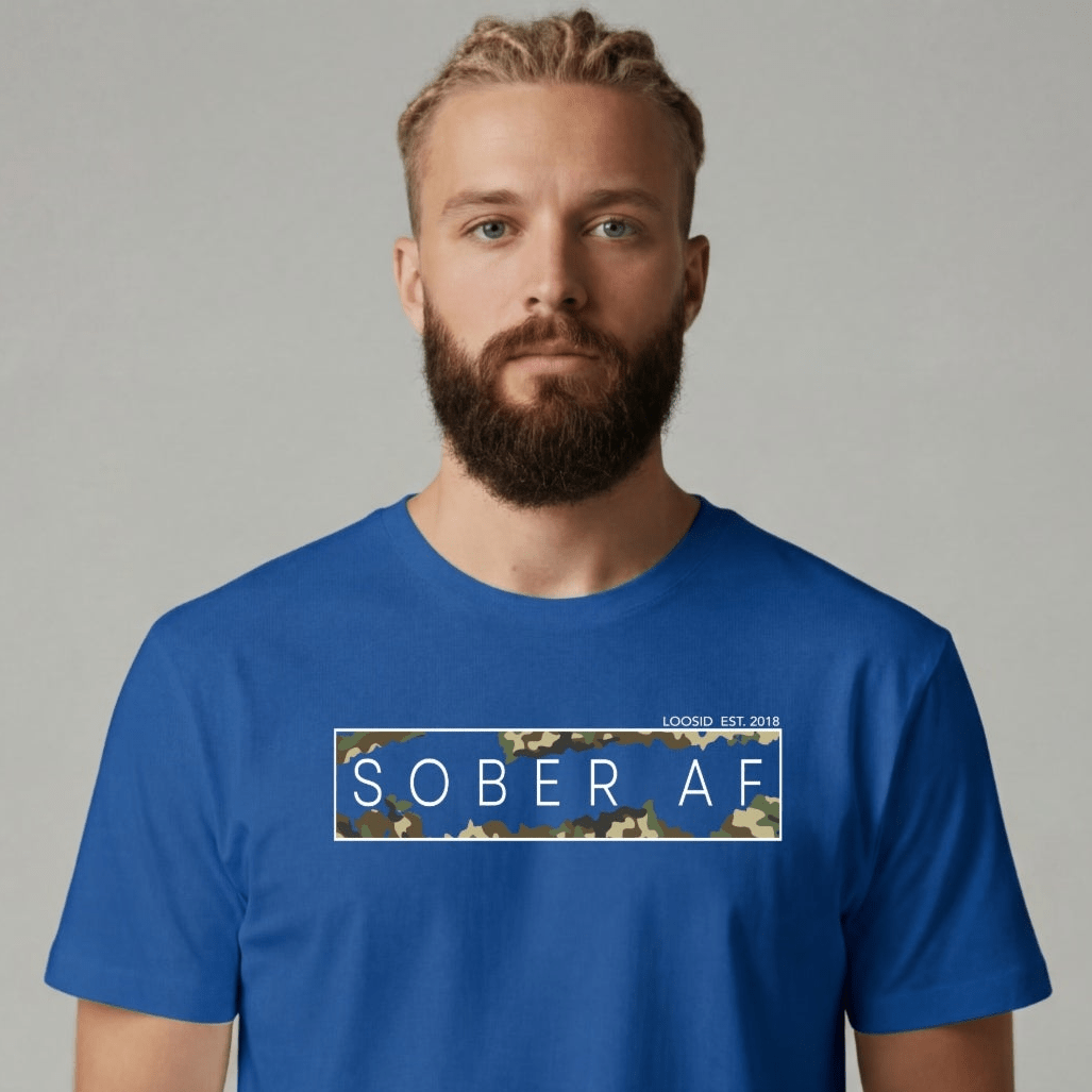 Sober T Shirt | Men's Sober AF Camo