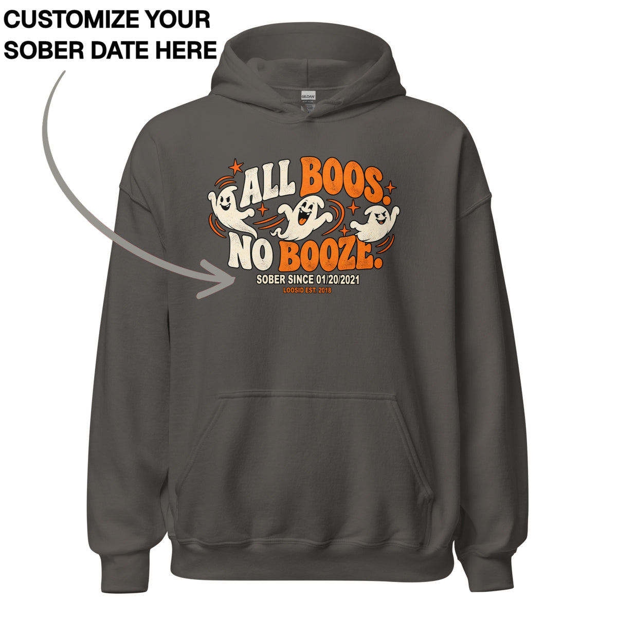 Recovery Hoodie | Women's All Boos No Booze