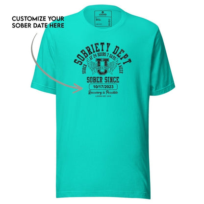 Sober T Shirt | Men's Sobriety Dept