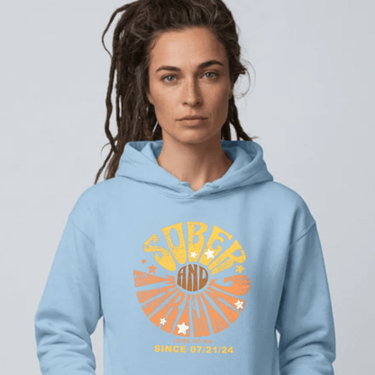 Sober & Thriving Recovery Hoodie product photo (view 30)