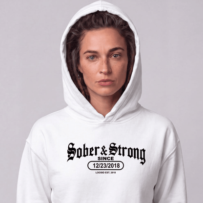 Recovery Hoodie | Unisex Sober & Strong