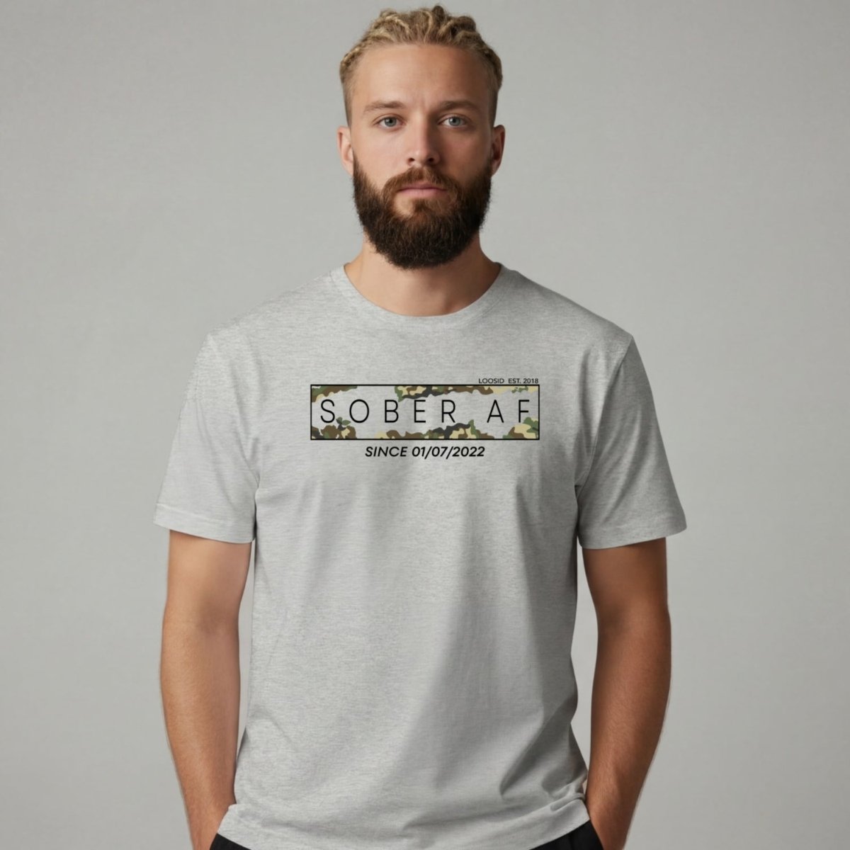 Sober T Shirt | Men's Sober AF Camo