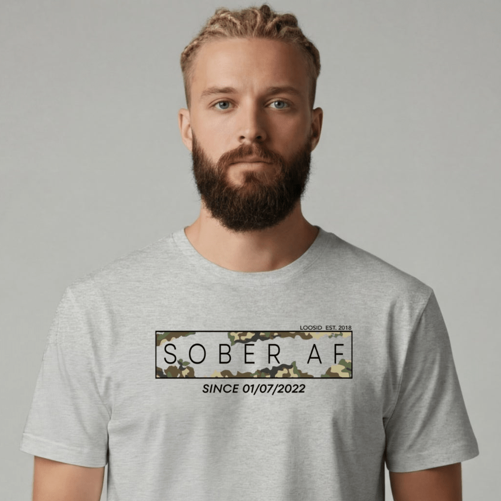 Sober T Shirt | Men's Sober AF Camo
