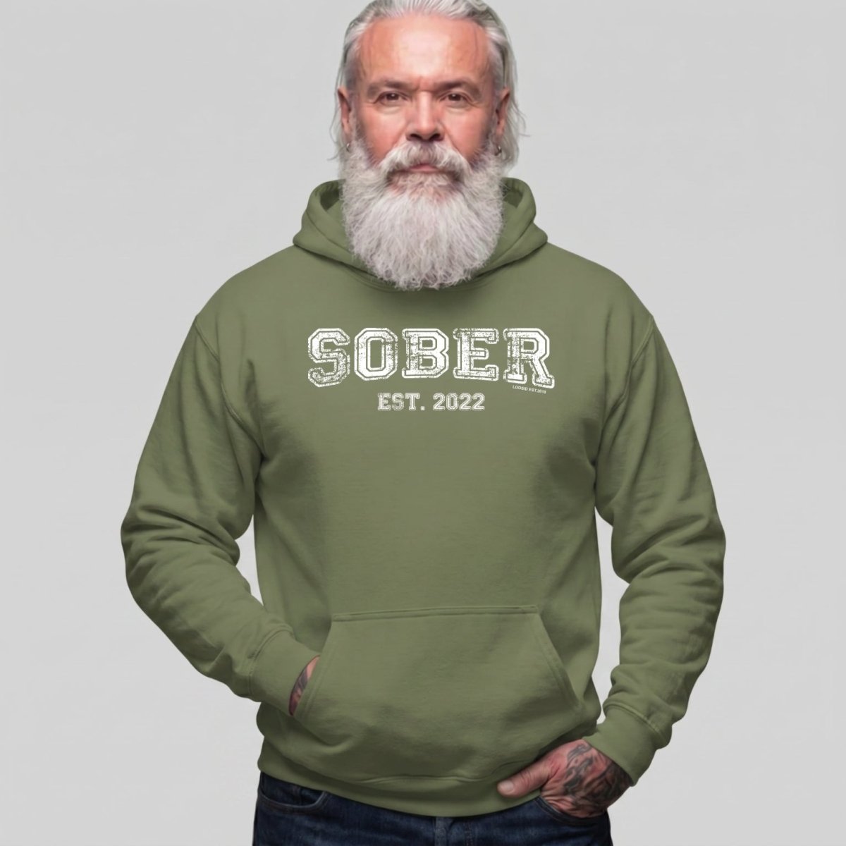 Recovery Hoodie | Men's Sober Est.