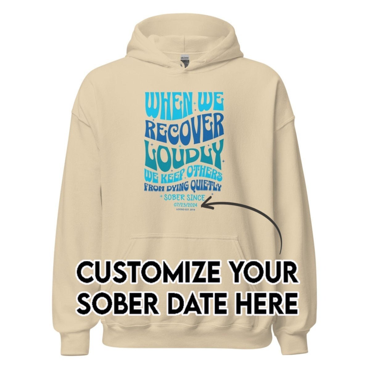 Recovery Hoodie | Women's When We Recover Loudly