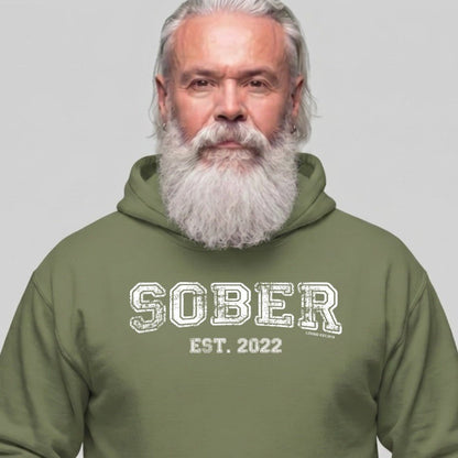 Recovery Hoodie | Men's Sober Est.